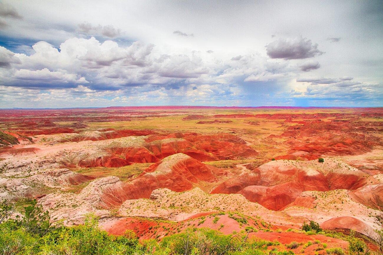 Painted Rocks, Petrified Forest, USA