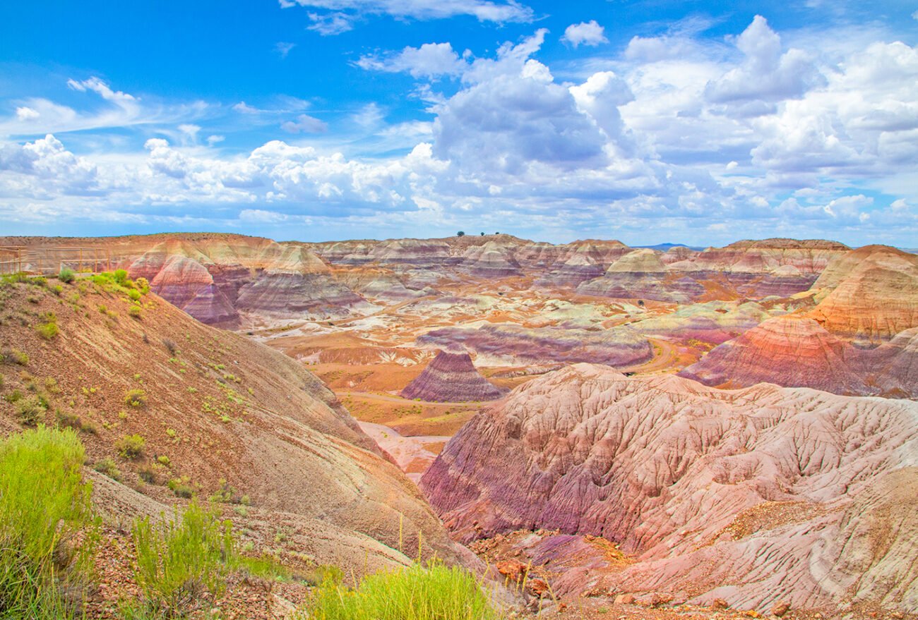 Painted Rocks, Petrified Forest, USA
