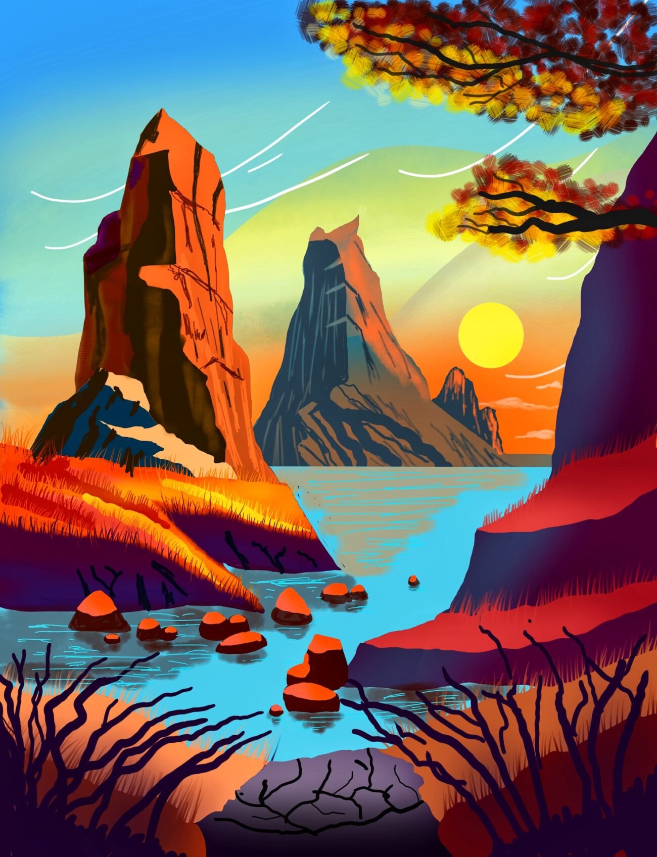 Digital mountains